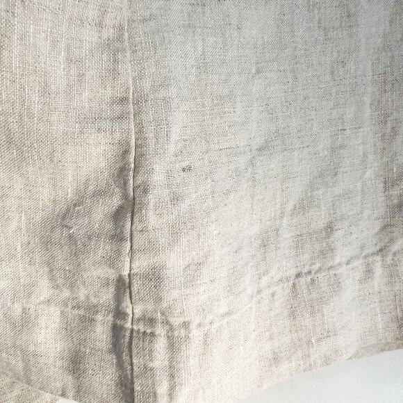 VTG Spiegel Linen Pants Womens 18 Wide Leg Fisherman Coastal Baggy Boho Beachy - Picture 10 of 10